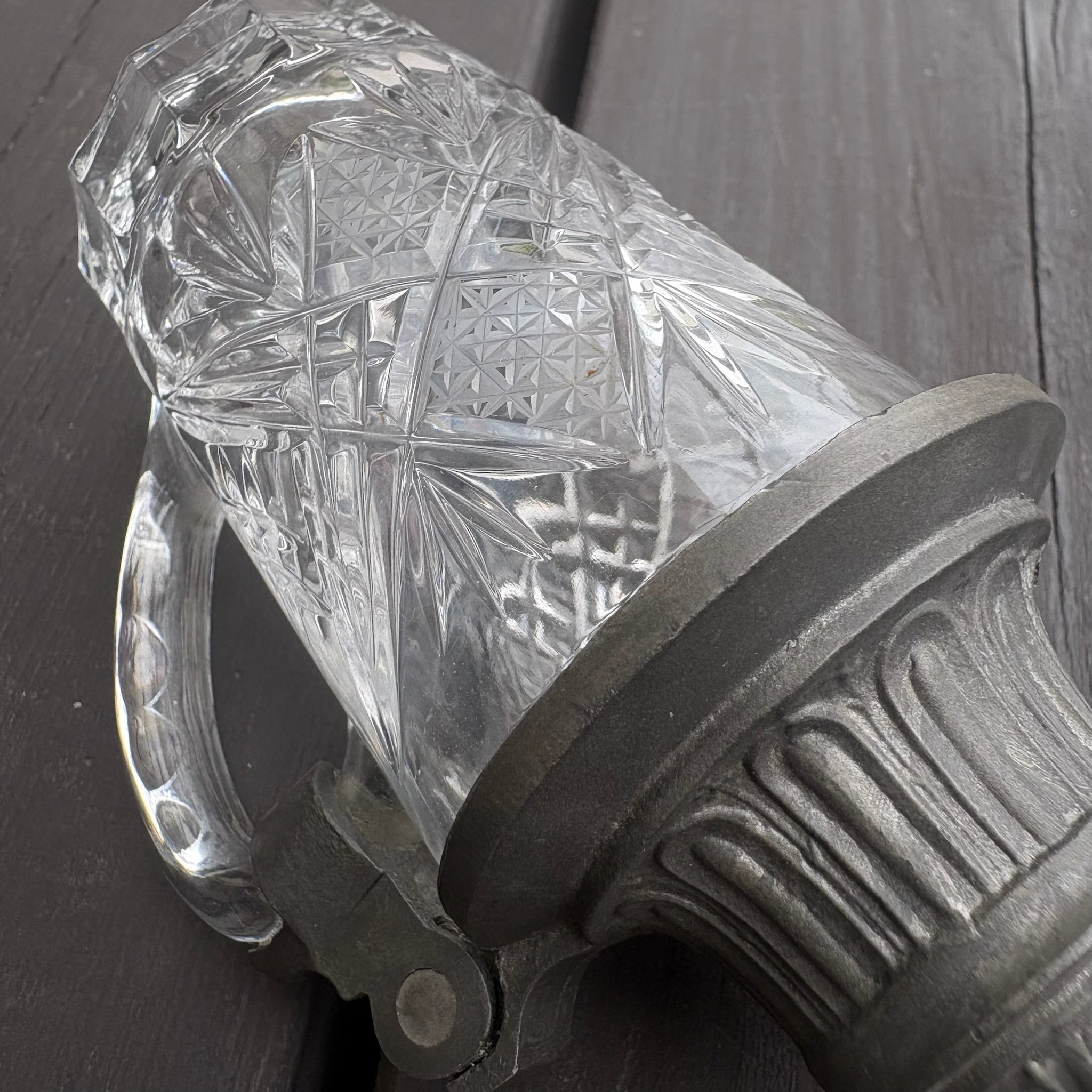 ヴィンテージ）ミニピッチャー／ボヘミアクリスタル（チェコ） | マリ